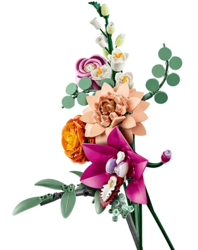 Конструктор Милий рожевий букет квітів, Lego (12540) / Іграшки № 4