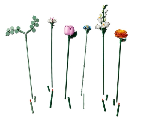 Конструктор Милий рожевий букет квітів, Lego (12540) / Іграшки № 5