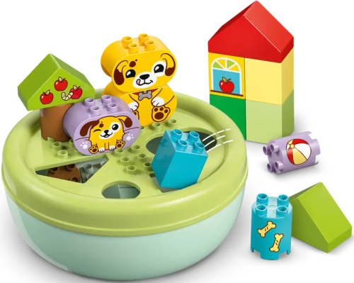 Конструктор Сортировщик фигур дом для щенков, Lego (16784) / Игрушки Kids Republic Конструктор Сортировщик фигур дом для щенков, Lego (16784) / Игрушки