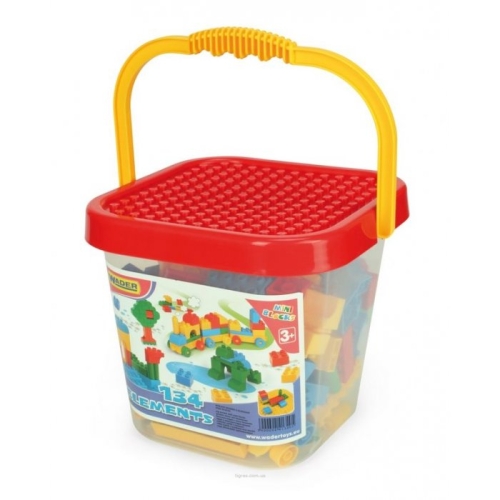 Ведро с конструктором большое, Tigres (13405) / Игрушки № 2 Kids Republic Ведро с конструктором большое, Tigres (13405) / Игрушки № 2