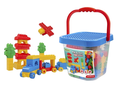 Ведро с конструктором большое, Tigres (13405) / Игрушки Kids Republic Ведро с конструктором большое, Tigres (13405) / Игрушки