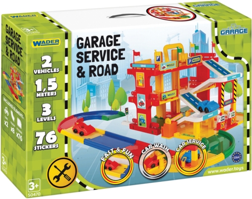 Гараж Сервис с дорогой, Tigres (04707) / Игрушки № 2 Kids Republic Гараж Сервис с дорогой, Tigres (04707) / Игрушки № 2