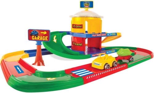 Play Tracks Garage - гараж 2 поверхи, Tigres (30102) / Іграшки Kids Republic Play Tracks Garage - гараж 2 поверхи, Tigres (30102) / Іграшки