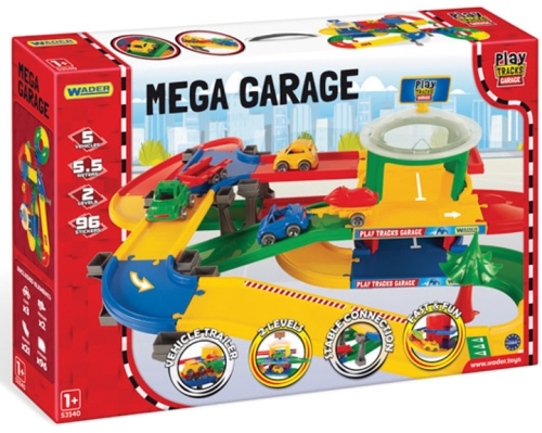 Play Tracks Garage - гараж з трасою, Tigres (31406) / Іграшки № 2 Kids Republic Play Tracks Garage - гараж з трасою, Tigres (31406) / Іграшки № 2