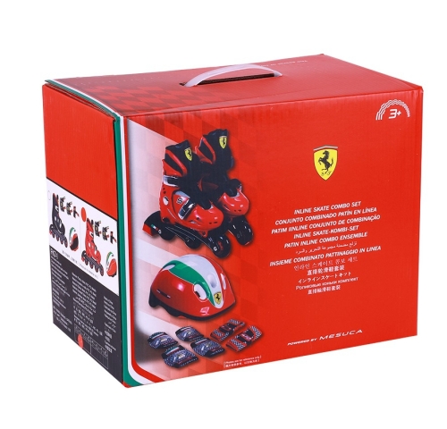 Набір (ролики+захист+шолом.), червоні р.33-36, FK7-1, Ferrari (35884) / Розваги № 6 Kids Republic Набір (ролики+захист+шолом.), червоні р.33-36, FK7-1, Ferrari (35884) / Розваги № 6