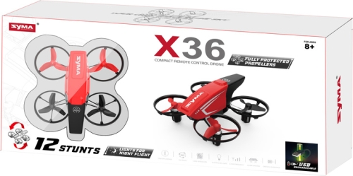 Квадрокоптер игрушечный X36 на рк, Syma (08234) / Игрушки № 7 Kids Republic Квадрокоптер игрушечный X36 на рк, Syma (08234) / Игрушки № 7