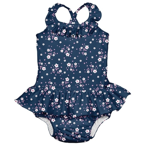 Kids swimsuit-Navy Posies-3g (712159-6305-47), iPlay (50895) / Shoes & Clothes