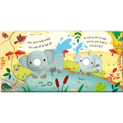 Книга Слоны двигают пальцами, Usborne (86793) / Игрушки № 3 Kids Republic Книга Слоны двигают пальцами, Usborne (86793) / Игрушки № 3