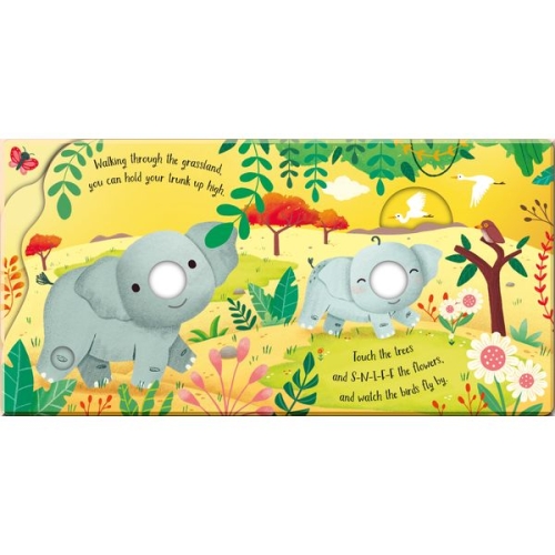 Книга Слоны двигают пальцами, Usborne (86793) / Игрушки № 4 Kids Republic Книга Слоны двигают пальцами, Usborne (86793) / Игрушки № 4