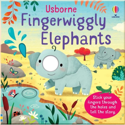 Книга Слоны двигают пальцами, Usborne (86793) / Игрушки Kids Republic Книга Слоны двигают пальцами, Usborne (86793) / Игрушки