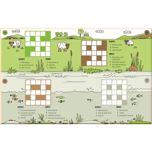 Книга 100 Дитячих кросвордів Планета Земля, Usborne (96129) / Іграшки № 3