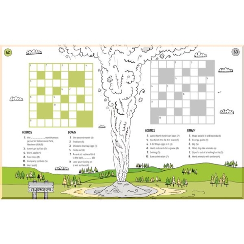 Книга 100 Дитячих кросвордів Планета Земля, Usborne (96129) / Іграшки № 4