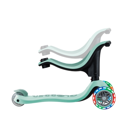 Самокат GLOBBER серии GO UP SPORTY мятно-фисташковый, до 20/50кг, 1+, светящиеся колеса (452-706-4) / Самокаты № 9 Kids Republic Самокат GLOBBER серии GO UP SPORTY мятно-фисташковый, до 20/50кг, 1+, светящиеся колеса (452-706-4) / Самокаты № 9