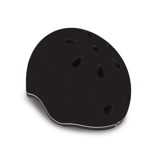 Шлем защитный детский GLOBBER GO UP LIGHTS, черный, с фонариком, 45-51см (506-120) / Шлемы и перчатки № 3