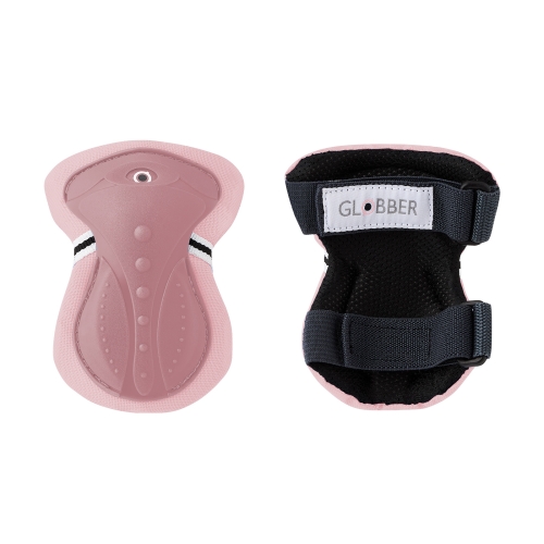 Комплект защитный детский GLOBBER, розовый, для ребенка 25-50кг (541-210) / Шлемы и перчатки № 2 Kids Republic Комплект защитный детский GLOBBER, розовый, для ребенка 25-50кг (541-210) / Шлемы и перчатки № 2