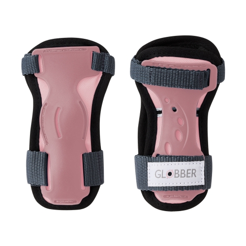 Комплект защитный детский GLOBBER, розовый, для ребенка 25-50кг (541-210) / Шлемы и перчатки № 3 Kids Republic Комплект защитный детский GLOBBER, розовый, для ребенка 25-50кг (541-210) / Шлемы и перчатки № 3