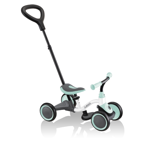 Kids bike GLOBBER series LEARNING BIKE 3 in 1, mint, up to 20 kg, 4 wheels (638-206) / Bicycles Kids Republic Kids bike GLOBBER series LEARNING BIKE 3 in 1, mint, up to 20 kg, 4 wheels (638-206) / Bicycles