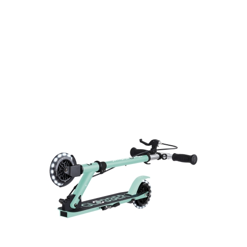 GLOBBER scooter of the FLOW ELEMENT JUNIOR LIGHTS series, mint, wheels with lights. 50 kg 3+ (729-206) / Balance Bikes № 2 Kids Republic GLOBBER scooter of the FLOW ELEMENT JUNIOR LIGHTS series, mint, wheels with lights. 50 kg 3+ (729-206) / Balance Bikes № 2