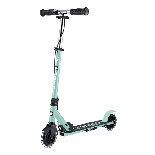 GLOBBER scooter of the FLOW ELEMENT JUNIOR LIGHTS series, mint, wheels with lights. 50 kg 3+ (729-206) / Balance Bikes № 3 Kids Republic GLOBBER scooter of the FLOW ELEMENT JUNIOR LIGHTS series, mint, wheels with lights. 50 kg 3+ (729-206) / Balance Bikes № 3