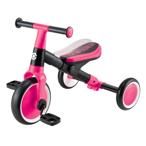 Kids bicycle GLOBBER series LEARNING TRIKE 2 in 1, fuchsia, up to 20 kg, 3 wheels (735-110) / Bicycles № 3 Kids Republic Kids bicycle GLOBBER series LEARNING TRIKE 2 in 1, fuchsia, up to 20 kg, 3 wheels (735-110) / Bicycles № 3