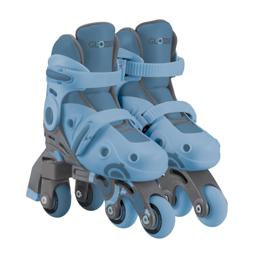 Roller skates GLOBBER 2in1 gray-blue, age 30-33, up to 60 kg, 5+ (783-200) / Roller Skates № 2 Kids Republic Roller skates GLOBBER 2in1 gray-blue, age 30-33, up to 60 kg, 5+ (783-200) / Roller Skates № 2