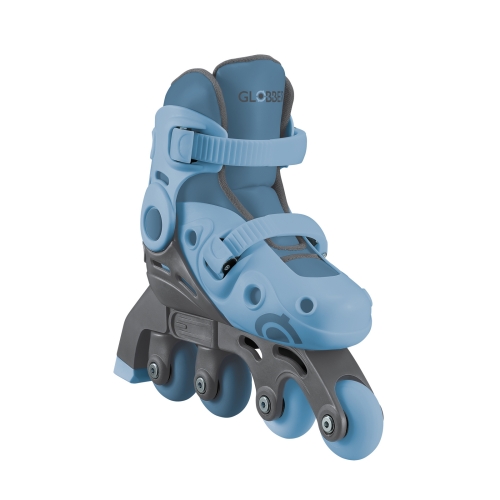 Roller skates GLOBBER 2in1 gray-blue, age 30-33, up to 60 kg, 5+ (783-200) / Roller Skates № 8 Kids Republic Roller skates GLOBBER 2in1 gray-blue, age 30-33, up to 60 kg, 5+ (783-200) / Roller Skates № 8