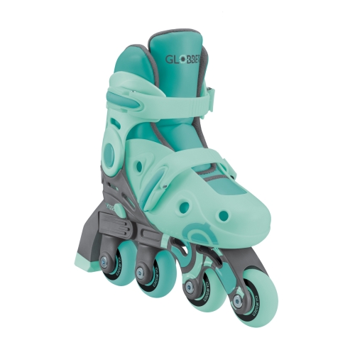 Roller skates GLOBBER 2in1 mint green, age 30-33, up to 60 kg, 5+ (783-206) / Roller Skates № 7 Kids Republic Roller skates GLOBBER 2in1 mint green, age 30-33, up to 60 kg, 5+ (783-206) / Roller Skates № 7