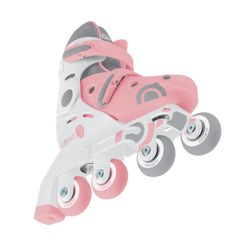 Roller skates GLOBBER 2in1 pastel pink, 30-33, up to 60 kg, 5+ (783-210) / Roller Skates № 5 Kids Republic Roller skates GLOBBER 2in1 pastel pink, 30-33, up to 60 kg, 5+ (783-210) / Roller Skates № 5