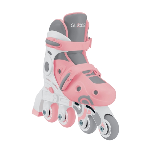 Roller skates GLOBBER 2in1 pastel pink, 30-33, up to 60 kg, 5+ (783-210) / Roller Skates № 7 Kids Republic Roller skates GLOBBER 2in1 pastel pink, 30-33, up to 60 kg, 5+ (783-210) / Roller Skates № 7
