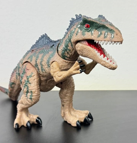 Фигурка Тиранозавр, коричневый со звуковым эффектом, Dino Toys (55231) / Фигурки № 2 Kids Republic Фигурка Тиранозавр, коричневый со звуковым эффектом, Dino Toys (55231) / Фигурки № 2