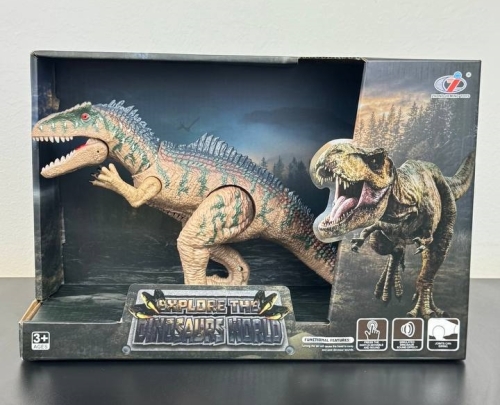 Фигурка Тиранозавр, коричневый со звуковым эффектом, Dino Toys (55231) / Фигурки № 6 Kids Republic Фигурка Тиранозавр, коричневый со звуковым эффектом, Dino Toys (55231) / Фигурки № 6