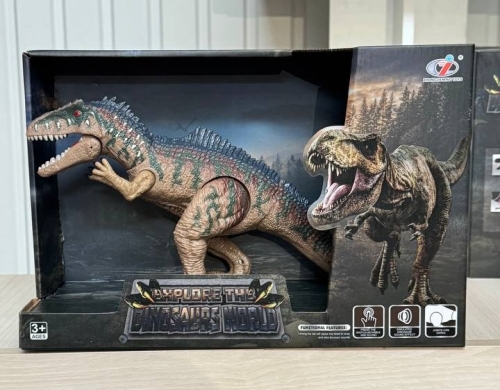 Фигурка Тиранозавр, коричневый со звуковым эффектом, Dino Toys (55231) / Фигурки № 7 Kids Republic Фигурка Тиранозавр, коричневый со звуковым эффектом, Dino Toys (55231) / Фигурки № 7