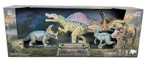 Набор Эпоха динозавров, Dino Toys (55279) / Игровые наборы Kids Republic Набор Эпоха динозавров, Dino Toys (55279) / Игровые наборы