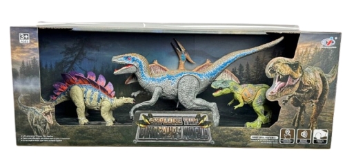 Набор 4шт Эра динозавров, Dino Toys (55286) / Игровые наборы Kids Republic Набор 4шт Эра динозавров, Dino Toys (55286) / Игровые наборы