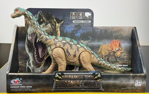 Фігурка Динозавра Брахиозавр зі звуковим ефектом, Dino Toys (55309) / Фігурки № 2 Kids Republic Фігурка Динозавра Брахиозавр зі звуковим ефектом, Dino Toys (55309) / Фігурки № 2