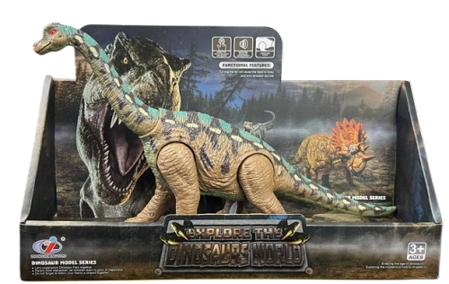 Фігурка Динозавра Брахиозавр зі звуковим ефектом, Dino Toys (55309) / Фігурки Kids Republic Фігурка Динозавра Брахиозавр зі звуковим ефектом, Dino Toys (55309) / Фігурки