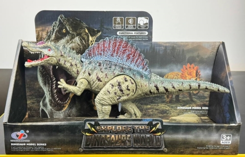 Фігурка Динозавра Спинозавр зі звуковим ефектом, Dino Toys (55576) / Фігурки № 2 Kids Republic Фігурка Динозавра Спинозавр зі звуковим ефектом, Dino Toys (55576) / Фігурки № 2
