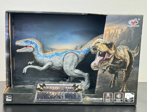 Монолопхозавр, синий со звуковым эффектом, Dino Toys (55590) / Фигурки № 7 Kids Republic Монолопхозавр, синий со звуковым эффектом, Dino Toys (55590) / Фигурки № 7