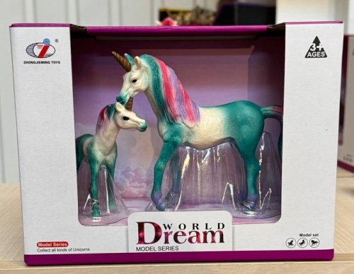 Набор Единорог 2шт зеленый Dino Toys (55620) / Игровые наборы № 2 Kids Republic Набор Единорог 2шт зеленый Dino Toys (55620) / Игровые наборы № 2