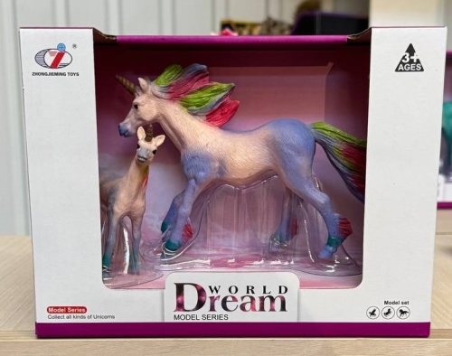 Набор Единорог 2шт фиолетовый , Dino Toys (55637) / Игровые наборы № 2 Kids Republic Набор Единорог 2шт фиолетовый , Dino Toys (55637) / Игровые наборы № 2