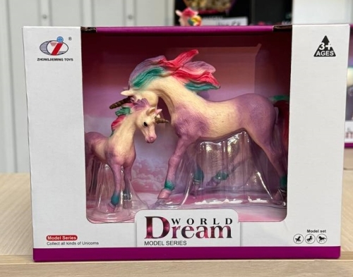 Набір Єдиноріг 2шт ліловий 20х9,5х15см, Dino Toys (55644) / Ігрові набори № 2 Kids Republic Набір Єдиноріг 2шт ліловий 20х9,5х15см, Dino Toys (55644) / Ігрові набори № 2