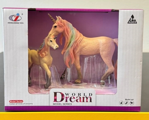 Набор Единорог Фантазия 2шт розовый Dino Toys (55651) / Игровые наборы № 2 Kids Republic Набор Единорог Фантазия 2шт розовый Dino Toys (55651) / Игровые наборы № 2