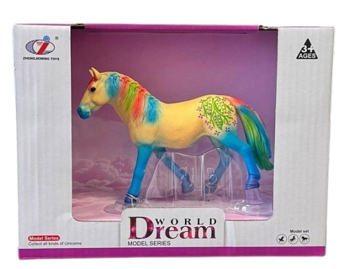 Фигурка Лошадь желтая Dino Toys (55781) / Фигурки Kids Republic Фигурка Лошадь желтая Dino Toys (55781) / Фигурки