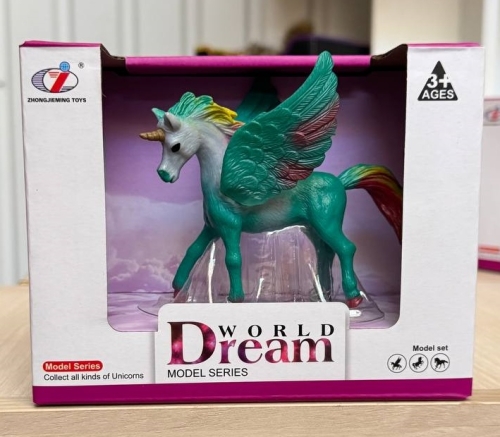 Фігурка Єдиноріг з крилами зелений Dino Toys (55873) / Фігурки № 2 Kids Republic Фігурка Єдиноріг з крилами зелений Dino Toys (55873) / Фігурки № 2