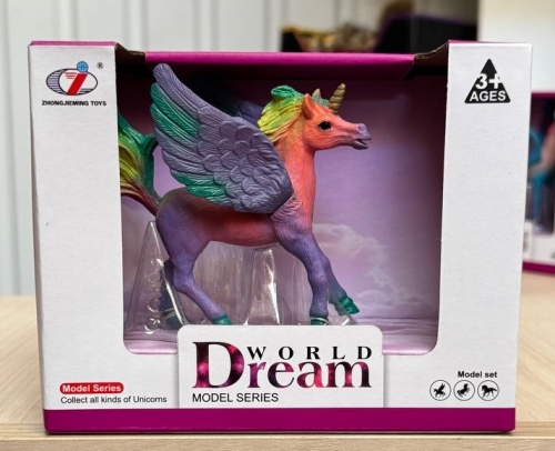 Фігурка Єдиноріг з крилами фіолетовий , Dino Toys (55880) / Фігурки № 2