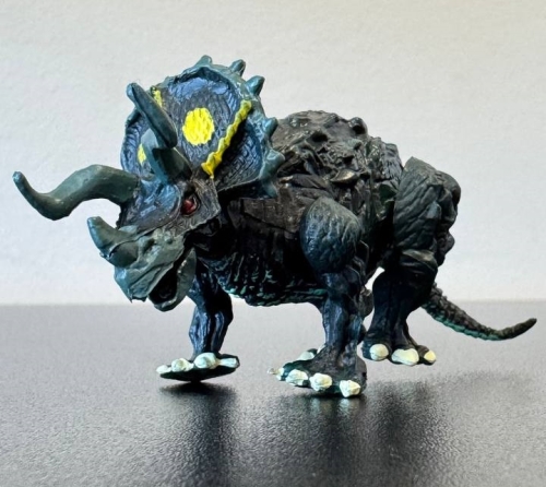 Фигурка Трицератопс желто-зеленый Dino Toys (56597) / Фигурки № 6 Kids Republic Фигурка Трицератопс желто-зеленый Dino Toys (56597) / Фигурки № 6