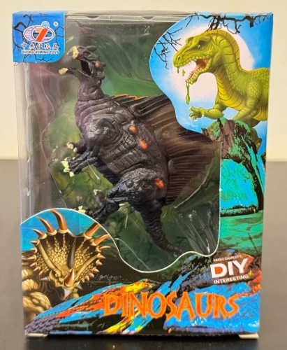 Фигурка Спинозавр фиолетово-желтый Dino Toys (56771) / Фигурки № 2 Kids Republic Фигурка Спинозавр фиолетово-желтый Dino Toys (56771) / Фигурки № 2