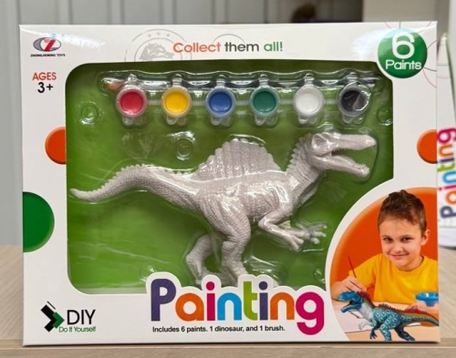 Набор для творчества Раскрась динозавра набор 2 Dino Toys (56788) / Сделай сам № 2 Kids Republic Набор для творчества Раскрась динозавра набор 2 Dino Toys (56788) / Сделай сам № 2