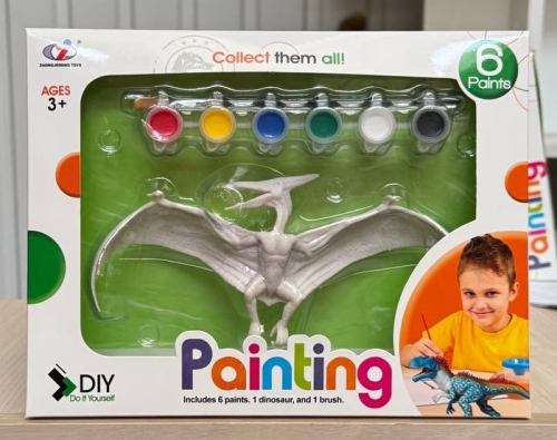 Набор для творчества Раскрась динозавра набор 3 Dino Toys (56795) / Сделай сам № 2 Kids Republic Набор для творчества Раскрась динозавра набор 3 Dino Toys (56795) / Сделай сам № 2