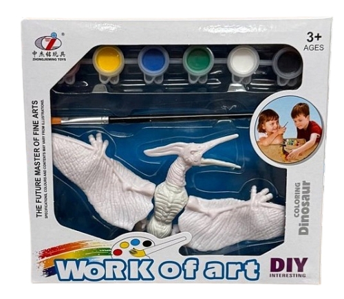 Набор для творчества Птеродактиль Раскрась динозавра набор 3 Dino Toys (56894) / Сделай сам Kids Republic Набор для творчества Птеродактиль Раскрась динозавра набор 3 Dino Toys (56894) / Сделай сам